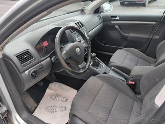 GOLF V 2.0 TDi combi 230000km-doloženo, BEZ KOROZE, VÝBAVA - 10