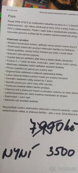 Benzínová sekačka Riwall RPM 4735E - 10