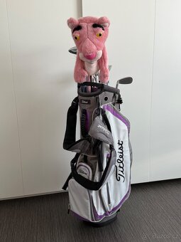 Golf set dámský - bag Titleist, hole Wilson, driver Dunlop - 10