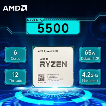 PRODANO - Herní PC | AMD Ryzen 5 5500, RX 6600, 16GB, 1.5TB - 10