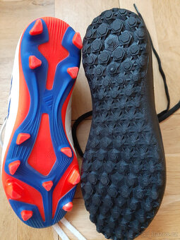 Sálovky vel. 33 (2x), kopačky vel. 35, turfy nové vel. 35 - 10