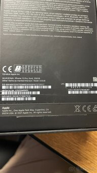 iPhone 13 Pro, 256 GB, Gold -model A2638 ,Top stav - 10
