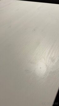 Konferenční stolek HEMNES (IKEA), bílé mořidlo. - 10