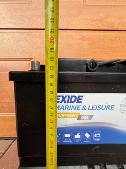 Trakční baterie Exide Equipment GEL 12V, 80Ah ES900 - 10
