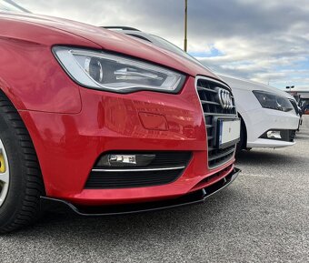 AUDI A3 8V SPOJLER NA PREDNI NÁRAZNÍK LIPO NA NARAZNIK - 10