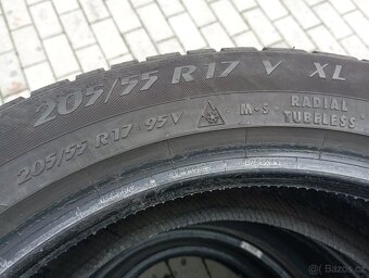 205/55/17 zimní pneumatiky Matador + Continental - 10