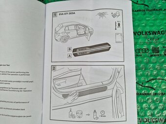 Škoda Fabia ozdobné prahové lišty 6VA071303A - 10
