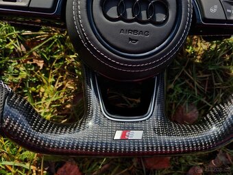 VYHRIEVANY VOLANT AUDI / KARBÓN SPORTOVY ZKOSENY - 10