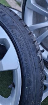 5x112 Audi R18 originál +☀️ letni pneu 2023 ZÁNOVNÍ STAV - 10