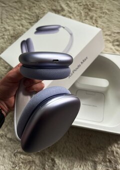 Sluchátka Apple AirPods Max - fialová (záruka do 01/2026) - 10