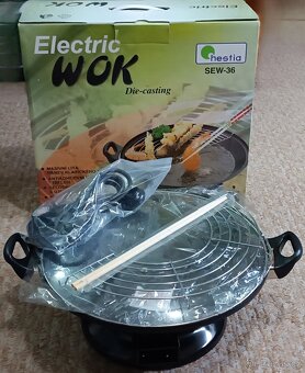 Pánev Hestia WOK NOVÁ, SEW-36 Elektrická - 10