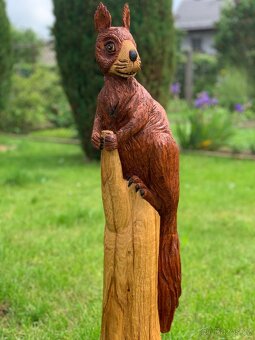 Dřevěná socha - 10