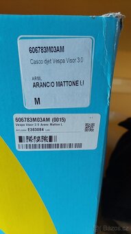 Helma Vespa VISOR oranžová - 10