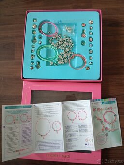 Dětská dívčí sada na výrobu náramků - make it real - 10
