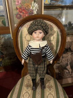 Porcelánová panenka (kluk) 50cm - 10