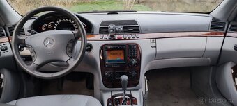 MB S400CDI 2001 naj. 350tis, SZ, max výbava, plně pojízdný - 10