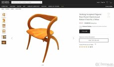 Vzácná dizajnová židle - A. Sibau, Made in Italy - 10