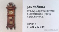 Unikátní třízávažové hodiny po servisu hodinářem. - 10