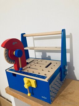 Woody dřevěný kutilský ponk / box s cirkulárkou - 10