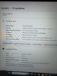 HERNÍ DELL BÍLÝ v TOP stavu - i7/RTX/SSD disk - 10