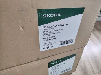 Nová alu kola 5x112 R17 NEVIS - Škoda Octavia IV - 10