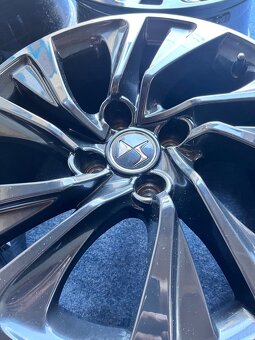 4x108 R17 originál alu Citroën DS4 C4 + senzory tlaku - 10