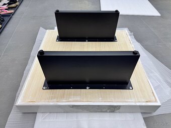 Designový kamenný konferenční stůl 80 x 80 x 35cm - 10