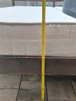 Prodám manželskou postel + Matrace 160cm x 200cm - 10