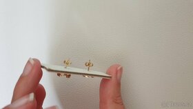 Zlaté náušnice 1,4 cm - 10