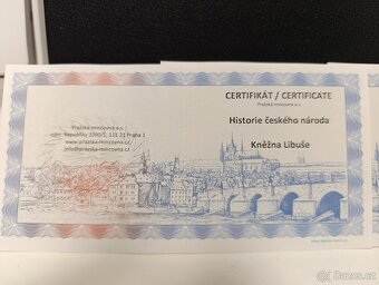 Historie českého národa - sada medailí Ag Proof - 10