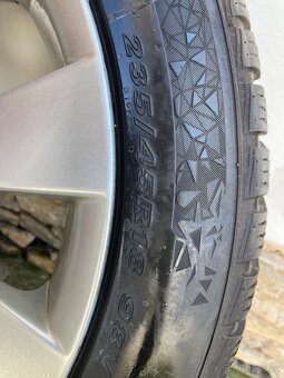 Škoda Superb 3, alu kola Pegasus 235/45/R18 se zimní pneu - 10