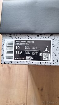 Jordan 4 White Cement - 10