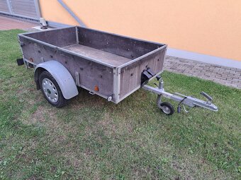 Přívěsný vozík s plachtou, za osobní automobil - 10