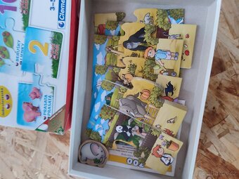 Dětské knihy, hračky, plavací pomůcky , puzzlem - 10
