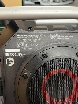 Legendární Rádio Bosch GML 50 Professional - 10