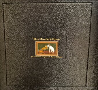 Gramofon His Master's Voice 102 TOP stav-klíček, zásobník - 10