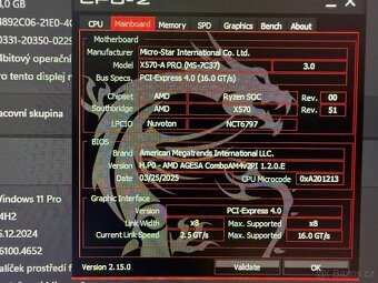 Herní PC sestava R7 5800X X570 64GB 1TB RTX 4060 DPH - 10