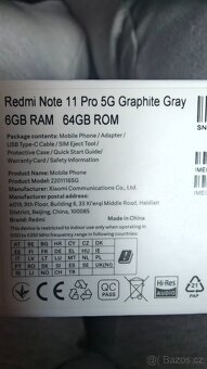 Xiaomi redmi note 11 pro 5G  6/64 - 10