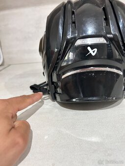 ✅ PROFI PRILBA BAUER - RE- AKT 155 - veľkosť M - BLACK ✅ - 10