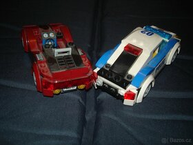 Lego Technics: Letadlo, Bagr, Jeřáb, figurky, autíčka, fekál - 10