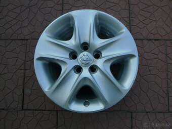Plechové disky kola originál Opel GM 5x110 6,5Jx16 ET39 - 10