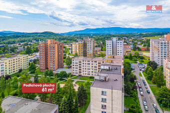 Prodej bytu 3+1, 61 m², Český Těšín, ul. Okružní - 10
