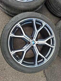 Originál letní sada 21" BMW G05, X5, X6 style 741M - TOP - 10