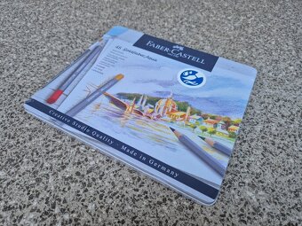 Akvarelové pastelky 48 barev Faber-Castell Goldfaber Aqua - 10