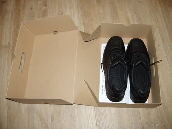 Polobotky Prabos kožené celoroční - 10