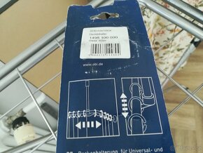 Rohová tyč na závěs do koupelny nebo balkon - 10