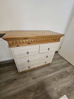 Celodřevěná ložnice Postel s úložným prostorem - 10