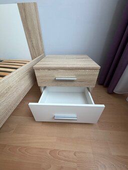 Prodám postel s nočními stolky - 10