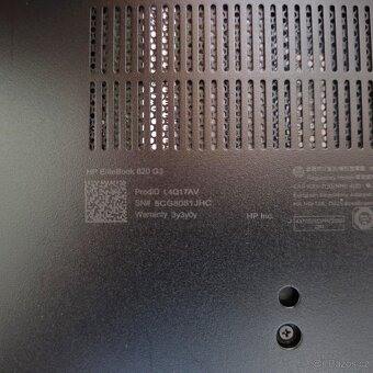 Notebook HP EliteBook 820 G3 Windows 11 - 10