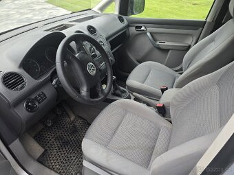 Vw caddy 1.9 tdi , 77kw, 5míst klima,el.okna - 10